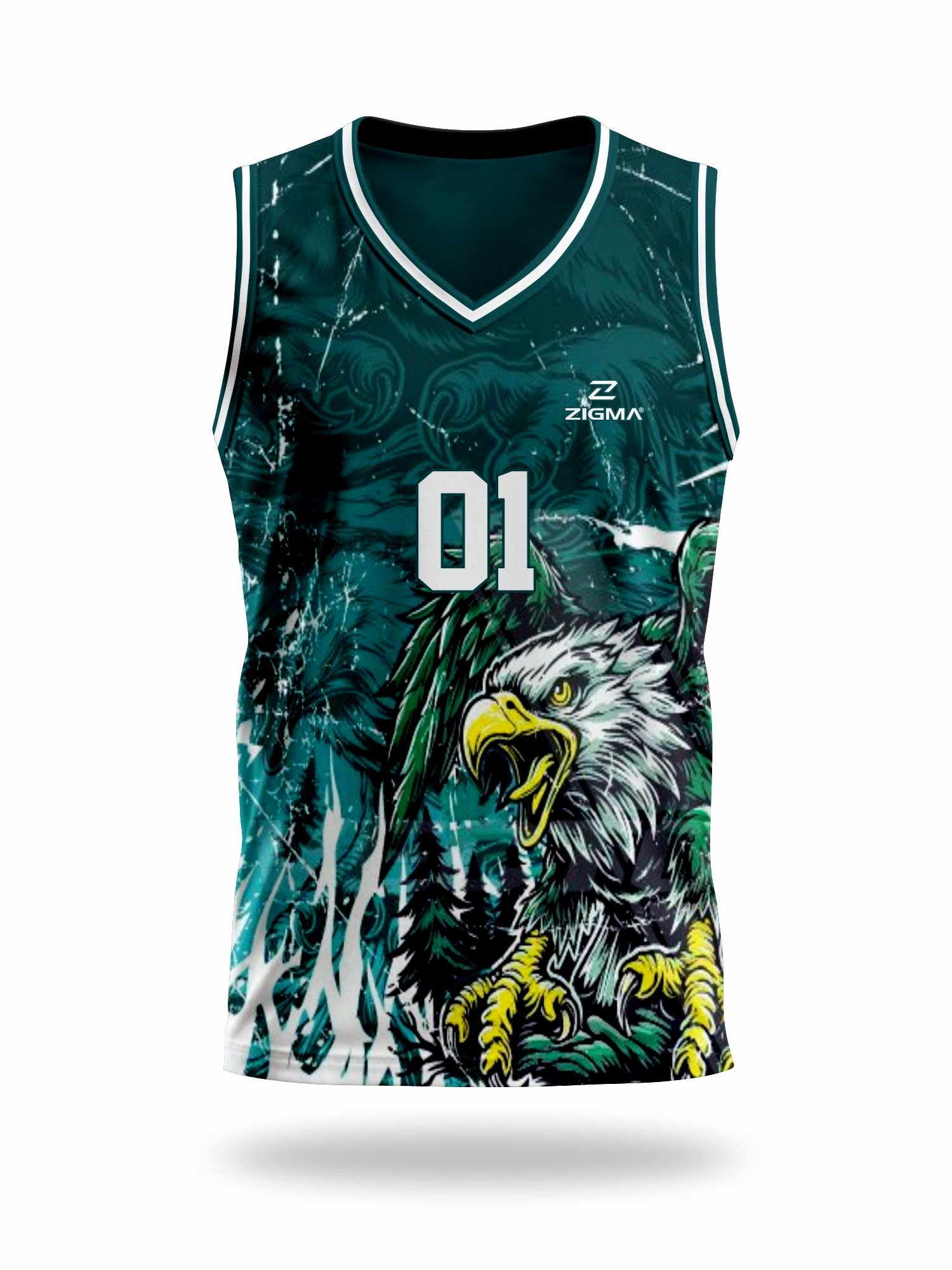 Z1 Grit Basketball Jersey Set - Image 1